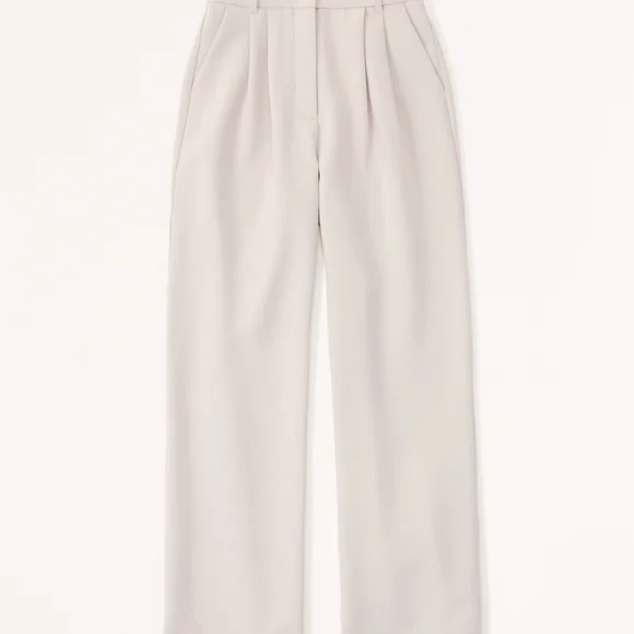 Abercrombie & Fitch SLOANE Tailored Wide Leg Pant - Picture 2 of 6